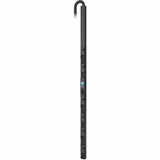 APC Rack PDU, 2G, metered, 0U, 17.2kW, 208V, 6 C13 and 12 C19 sockets AP8866