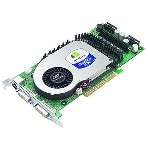 PNY VCQFX4000-PB FX 4000 Quadro 256MB GDDR3 AGP 4X/8X Graphic Card