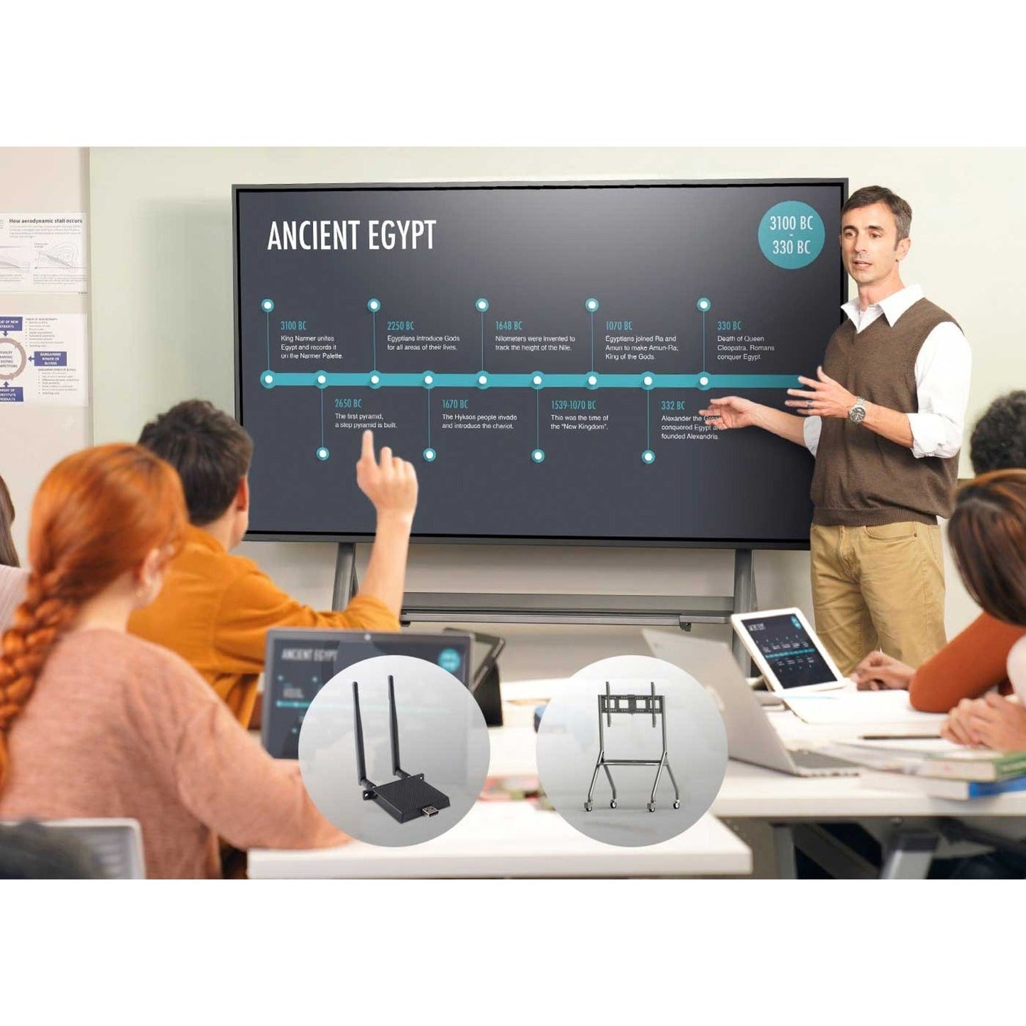 ViewSonic ViewBoard IFP7550-E4 75" 4K UHD LCD Collaboration Display with Wireless LAN, Interactive Panel, 3840x2160 Resolution, 16:9 Aspect Ratio - IFP7550-E4 (1 Year Warranty)