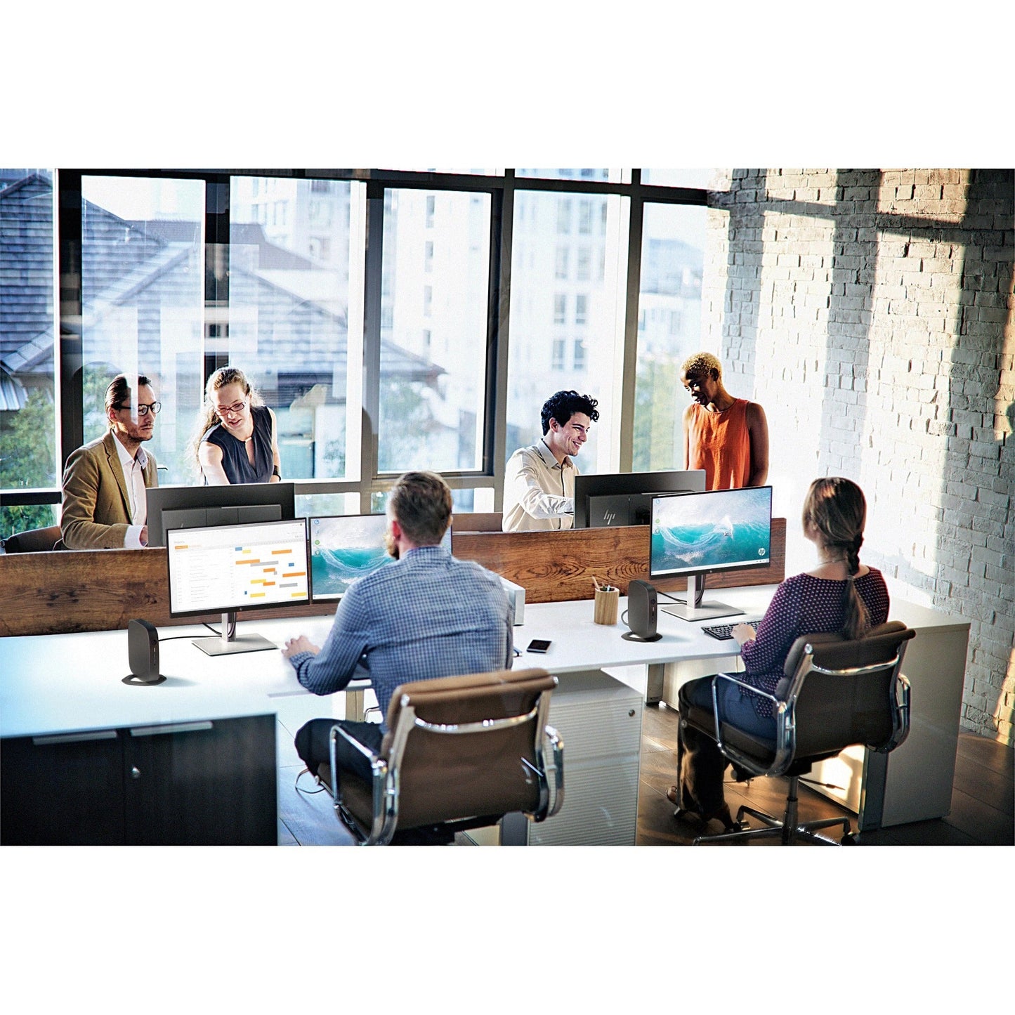 HPI SOURCING - NEW E24 G4 24" Class Full HD LCD Monitor - 16:9 - Black (9VF99AA#ABA)