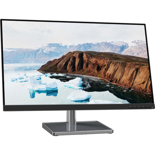 Lenovo 66D0KCC2US L27m-30 27" FHD USB Type C Monitor, NearEdgeless, SmartPower, Low Blue Light, Anti-glare, Raven Black