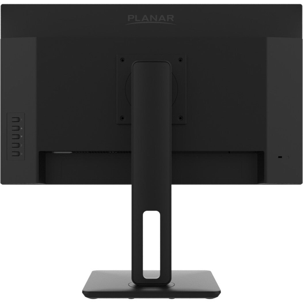 Planar PZD2410 24" Full HD IPS LCD Monitor, USB-C Docking, 75Hz, HDMI/DP, Built-in USB Hub, Height Adjustable Stand, Blue Light Reduction, Flicker-Free, Black - 998-2945-00 (3 Year Warranty)
