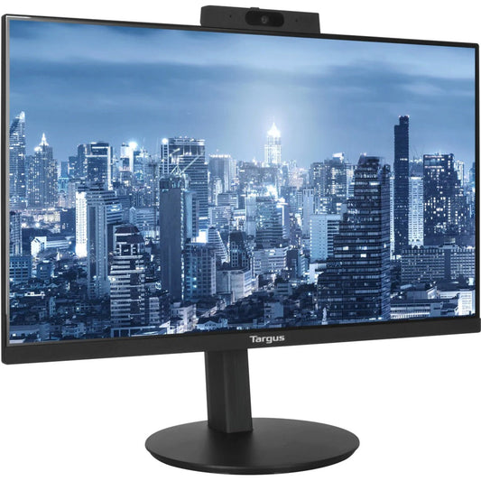 Targus DM4240PUSZ 23.8" LCD Monitor with Built-in Docking Station, Full HD, 100W Power Delivery, 2MP Webcam, Adjustable Stand, Charcoal - DM4240PUSZ (3 Year Warranty)