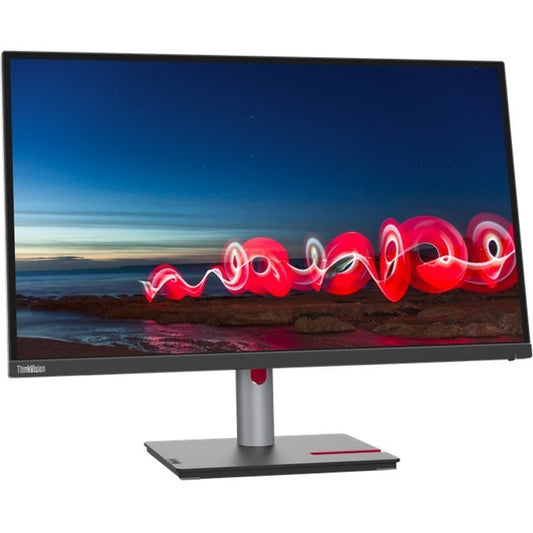Lenovo ThinkVision T27i-30 27-inch LCD Monitor, Full HD IPS Display, 300 Nit Brightness, 99% sRGB, USB Hub 5 Ports, Height Adjustable Stand, Anti-glare, Low Blue Light - 63A4MAR1US (3 Year Warranty)