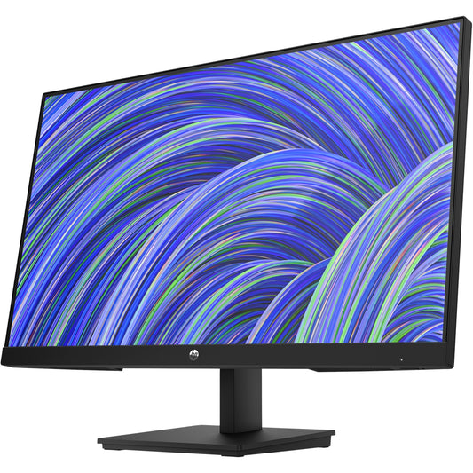 HP V24i G5 23.8" LCD Monitor, Full HD IPS Display, 75Hz FreeSync, Low Blue Light, HDMI DisplayPort VGA, VESA Mount, Black - 65P58AA#ABA (1 Year Warranty)