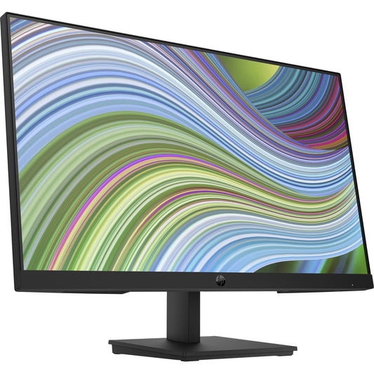HP P24 G5 23.8" LCD Monitor, Full HD IPS Display, 75Hz Refresh Rate, Height Adjustable Stand, Anti-Glare Screen, Built-in Speakers, HDMI/DisplayPort/VGA, Black - 64X66AA#ABA (3 Year Warranty)