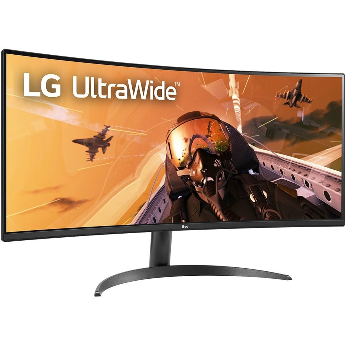 LG Ultrawide 34WP60C-B 34" Class UW-QHD Curved Screen Gaming LCD Monitor - 21:9