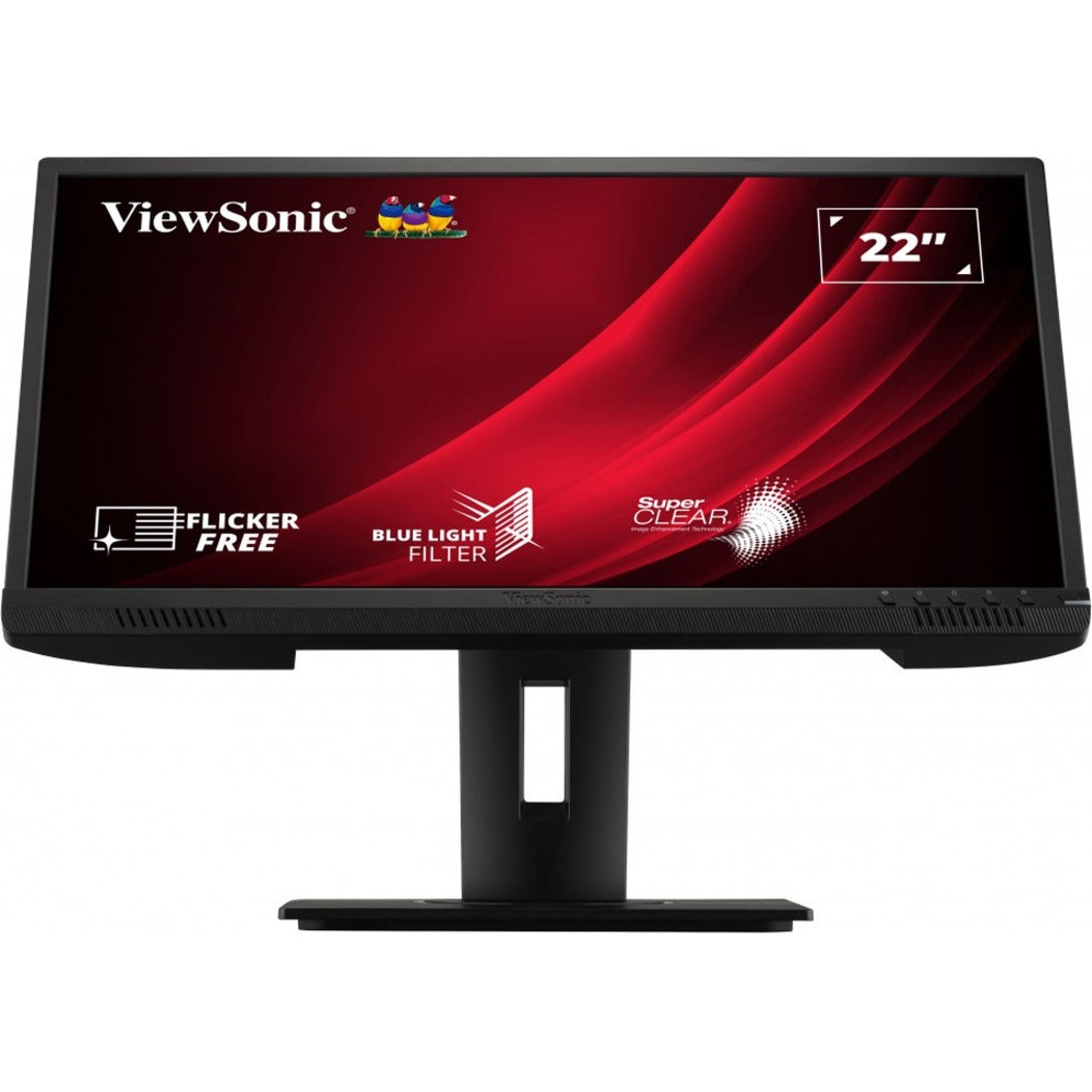 ViewSonic 22" 1080p Ergonomic 40-Degree Tilt Monitor with HDMI, DP, and VGA. (VG2240)