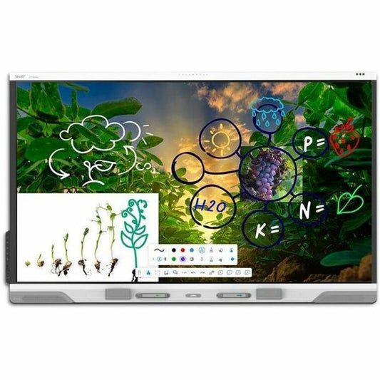 SMART Board RX Series 65" 4K UHD Collaboration Display - RX265, Android 13, 8GB RAM, Multi-Touch, Built-in Speakers & Mic, WiFi, USB-C Ports, Wall Mount Included (3 Year Warranty)