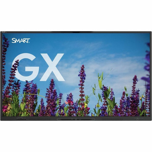 SMART Board GX186-V3 86" 4K UHD Interactive Collaboration Display, Android 11, 32-Point Touch, 400 Nit, 8GB DDR4, 64GB Storage, WiFi 6, Bluetooth 5.0, Black - GX186-V3 (1 Year Warranty)