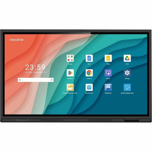 Newline Q Pro TT-6524QP 65" 4K UHD LCD Collaboration Display, Multi-touch Interactive Screen, 3840x2160 Resolution, LED Backlit (1 Year Warranty)