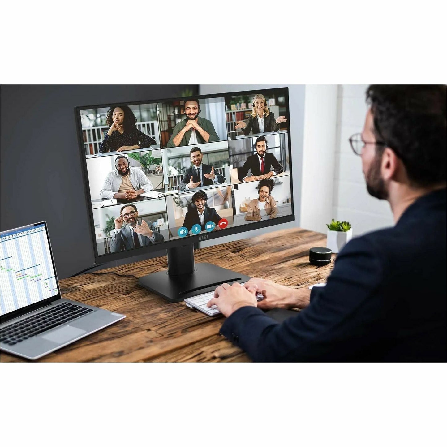 MSI Pro MP273QP E2 27" WQHD IPS LED Monitor, 2560x1440, 100Hz, HDR400, 1ms MPRT, Ergonomic Stand, Eye-Care, 1.07B Colors, Adaptive Sync - PROMP273QPE2 (3 Year Warranty)