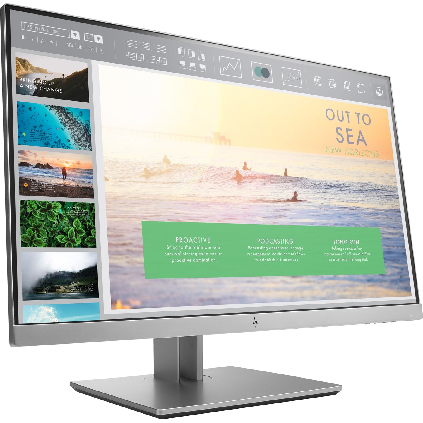HPI SOURCING - NEW E233 23" Class Full HD LCD Monitor - 16:9 - Black, Silver (1FH46A8)