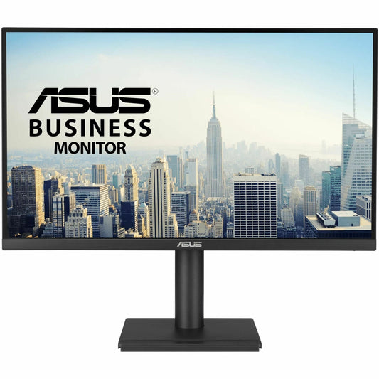 Asus VA27UCPS 27" 4K UHD IPS Business Monitor, USB-C 65W Power Delivery, HDR-10, Ergonomic Design, Flicker Free, Blue Light Filter (1 Year Warranty)