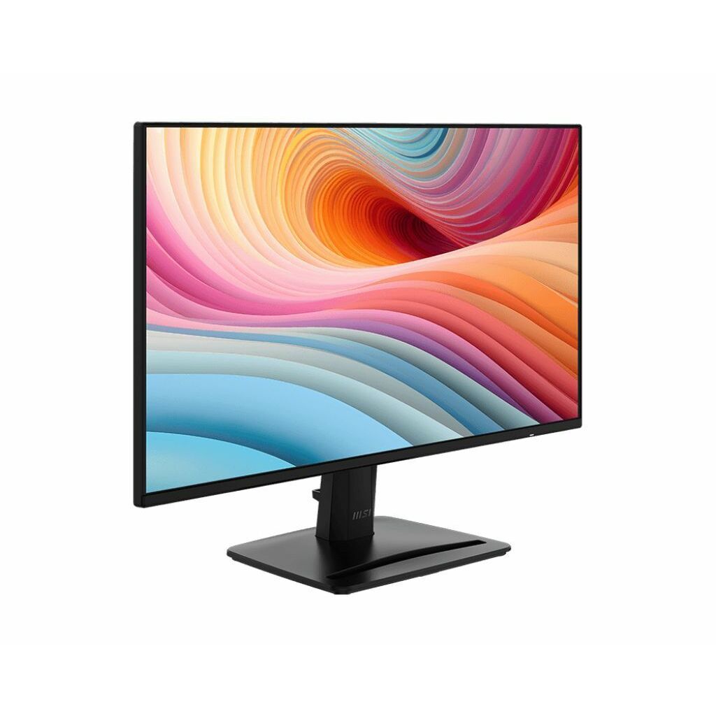 MSI Pro MP242A E2 24" LED Monitor, 120Hz FHD IPS Display, 1ms MPRT, HDR Ready, EyesErgo Technology, Adaptive Sync, Built-in Speakers, HDMI/DP/VGA, VESA Mount, Black - PROMP242AE2 (3 Year Warranty)