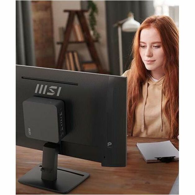MSI Pro MP242A E2 24" LED Monitor, 120Hz FHD IPS Display, 1ms MPRT, HDR Ready, EyesErgo Technology, Adaptive Sync, Built-in Speakers, HDMI/DP/VGA, VESA Mount, Black - PROMP242AE2 (3 Year Warranty)