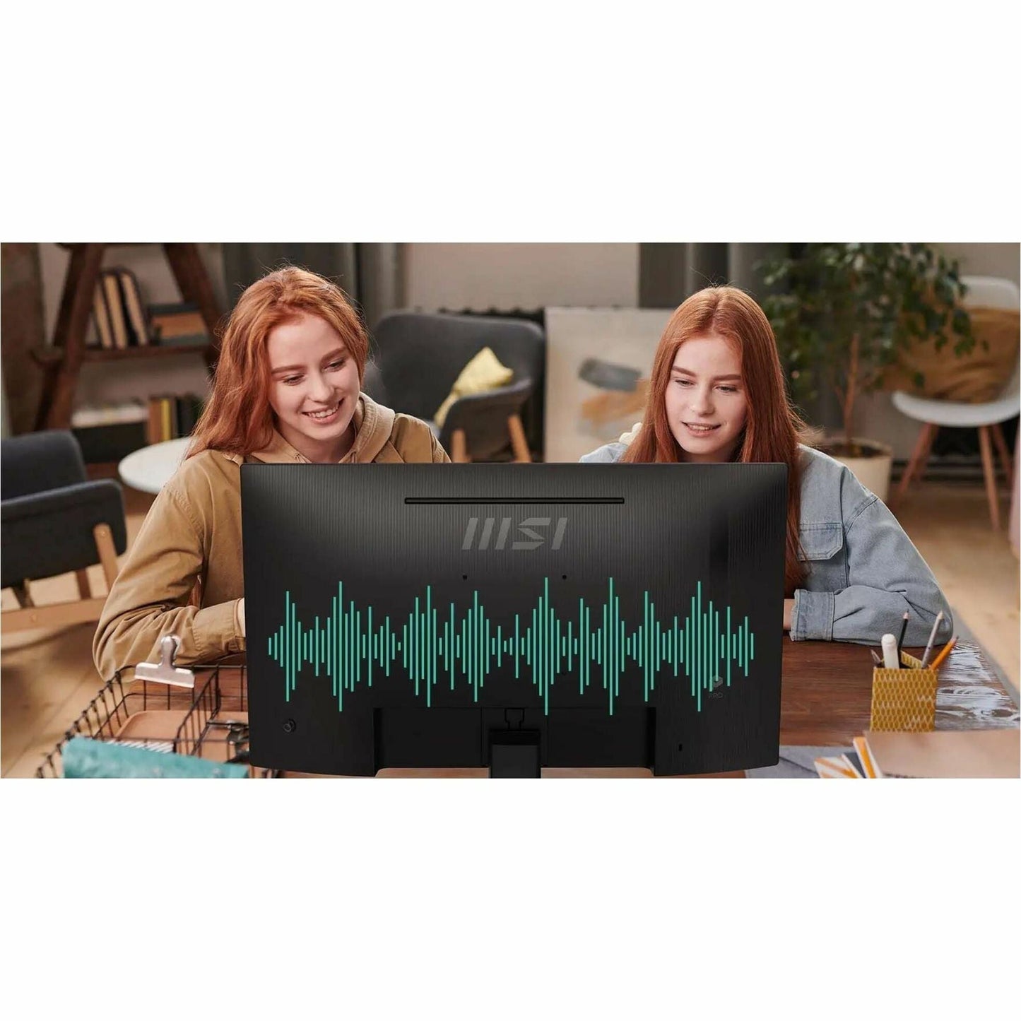 MSI Pro MP242A E2 24" LED Monitor, 120Hz FHD IPS Display, 1ms MPRT, HDR Ready, EyesErgo Technology, Adaptive Sync, Built-in Speakers, HDMI/DP/VGA, VESA Mount, Black - PROMP242AE2 (3 Year Warranty)