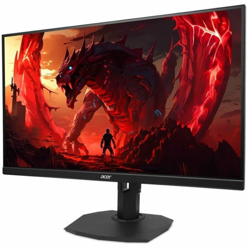 Acer XF243Y X1 LCD Monitor, 23.8" FHD Display, 200Hz FreeSync Premium, 0.5ms Response, HDR10, AI-Powered, Height Adjustable Stand, Dual HDMI 2.0, DisplayPort 1.2, Built-in Speakers - Black - UM.QX1AA.103 (1 Year Warranty)