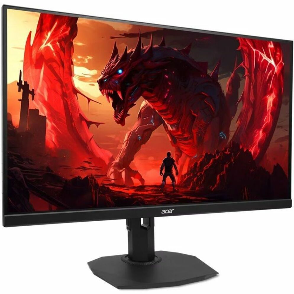 Acer XF243Y X1 LCD Monitor, 23.8" FHD Display, 200Hz FreeSync Premium, 0.5ms Response, HDR10, AI-Powered, Height Adjustable Stand, Dual HDMI 2.0, DisplayPort 1.2, Built-in Speakers - Black - UM.QX1AA.103 (1 Year Warranty)