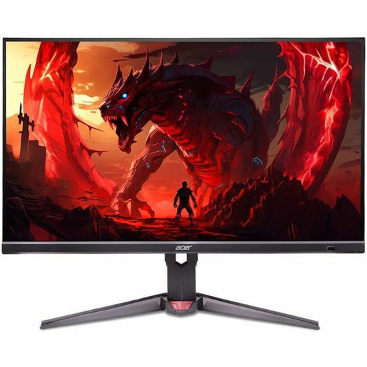 Acer XV272K V5 LCD Monitor, 27" Display, 0.5ms Response Time, 400 Nits Brightness, Dual HDMI 2.1 Ports, DisplayPort 1.4, Built-in Speakers, Height Adjustable Stand, AI-Powered, Black - UM.HX2AA.501 (1 Year Warranty)