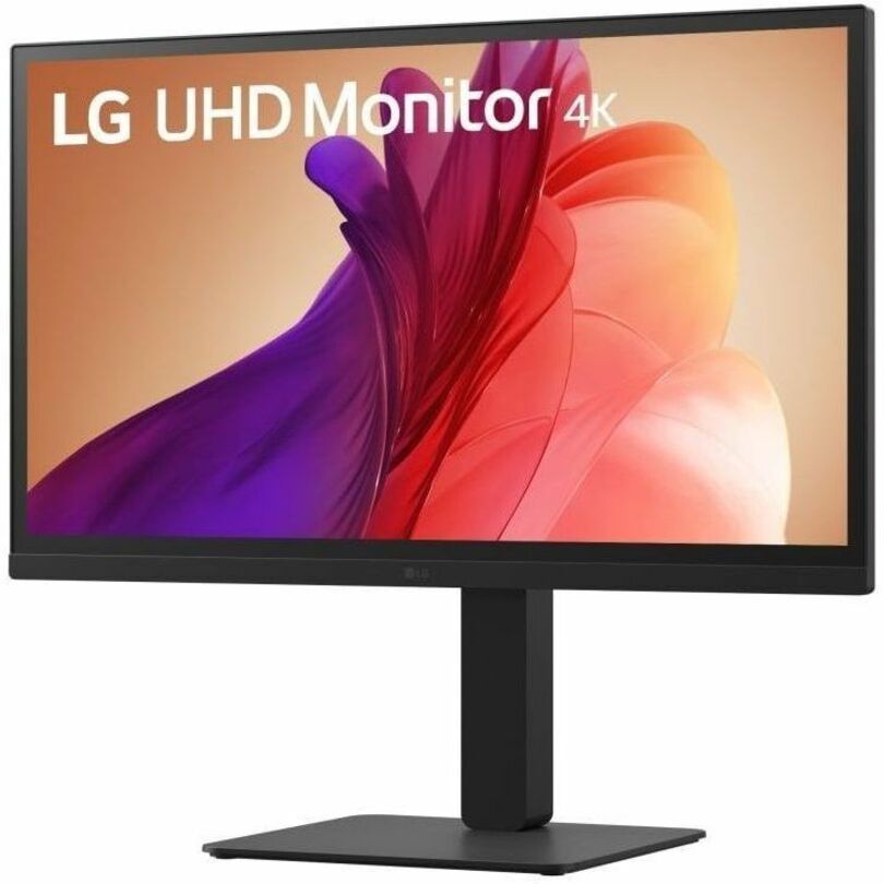 LG 27BA45U-B 27" Class 4K UHD LCD Monitor, 16:9 Aspect Ratio, Black, Provides Vivid Visuals (1 Year Warranty)