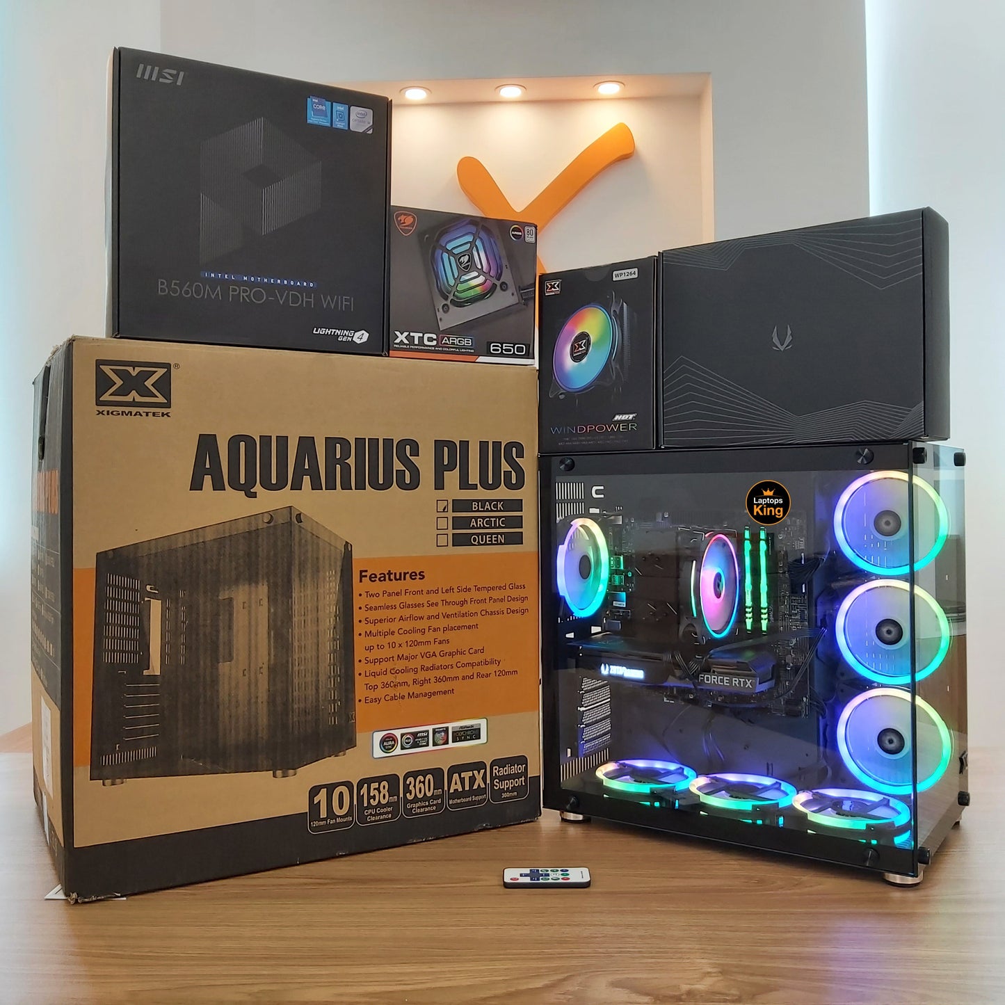 Xigmatek Aquarius Plus i9-11900K RTX 3070 Gaming Desktop (Brand New)
