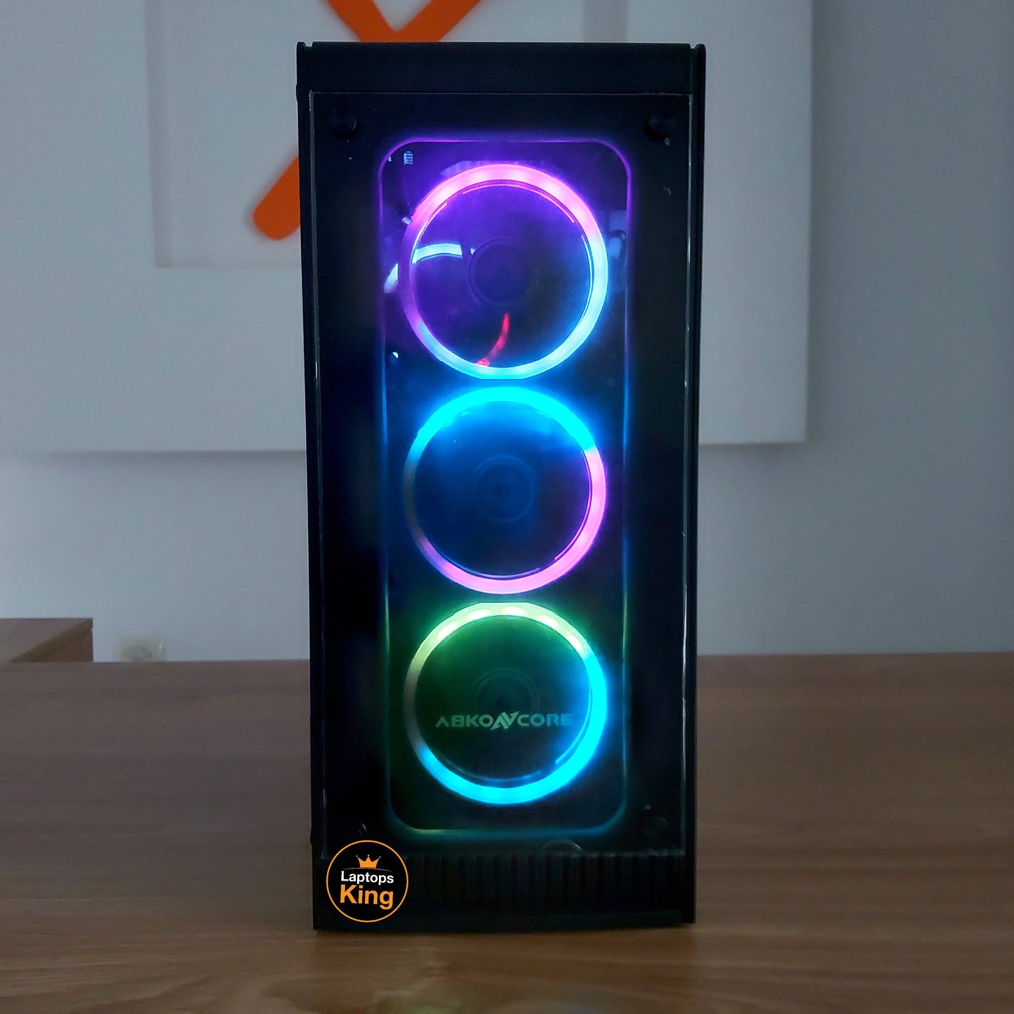 Abkoavcore Cassiopeia RGB Case i7-11700 RTX 3060 Ti Desktop Computer (New)