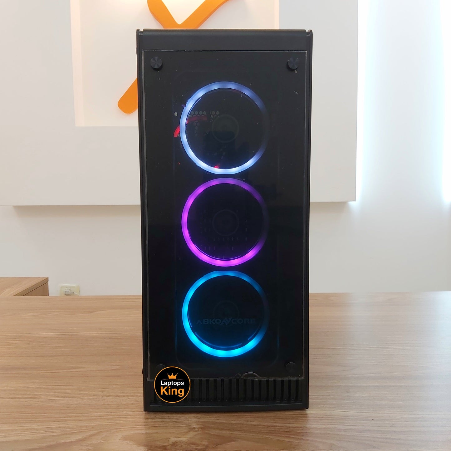 Abkoavcore Cassiopeia RGB Case i7-11700 RTX 3060 Ti Desktop Computer (New)