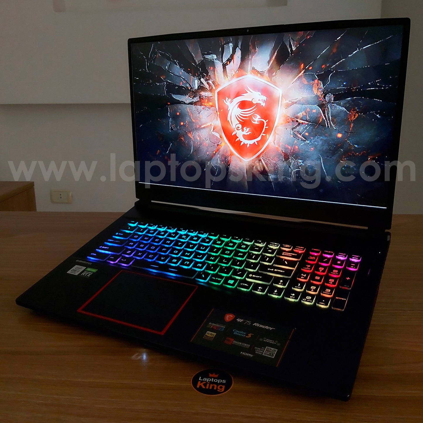 Msi Ge75 Raider 10se Steelseries i7-10750h Rtx 2060 144hz Gaming Laptop (New Open Box)