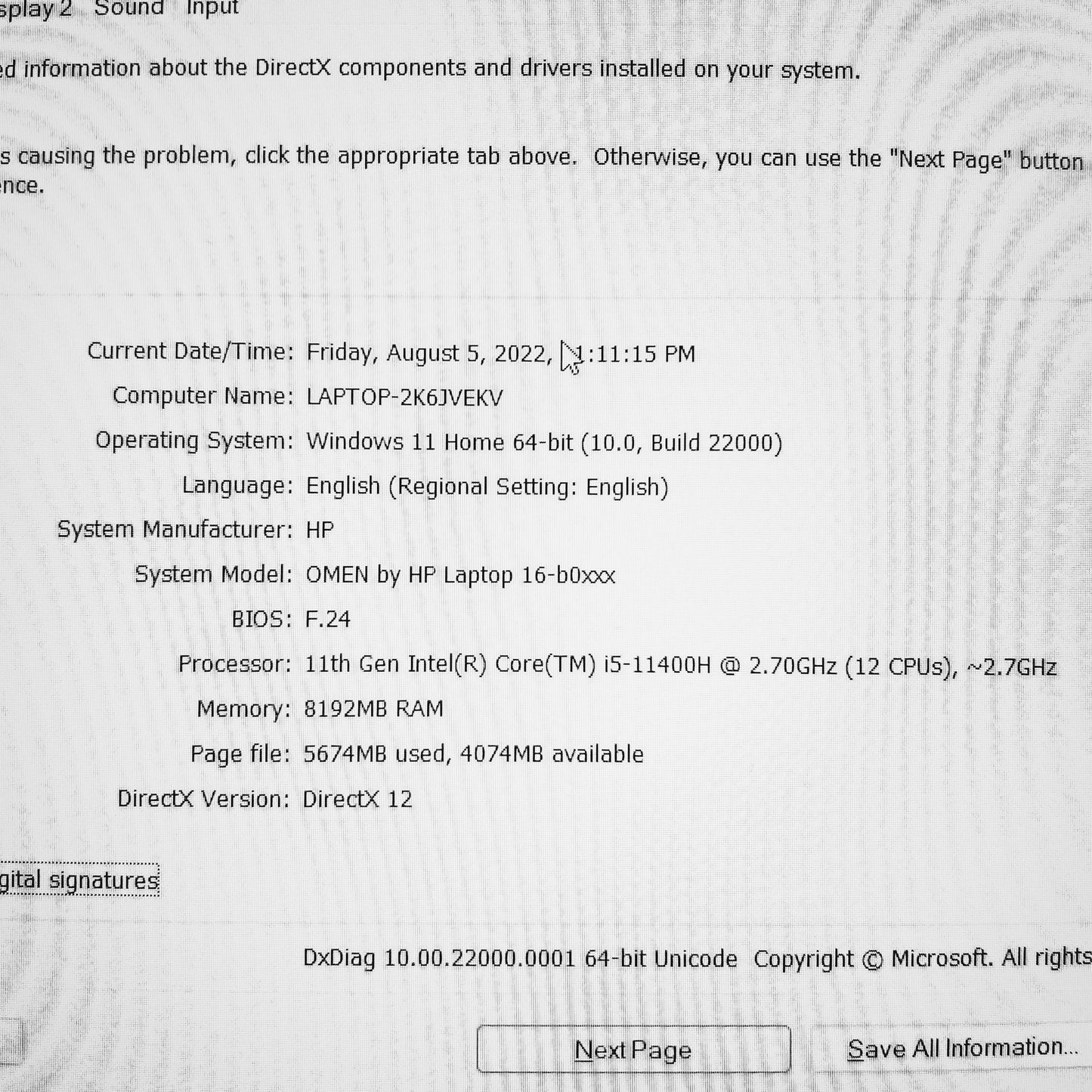 HP Omen 16-B0 i5-11400H Gtx 1650 Gaming Laptop Offers (New)