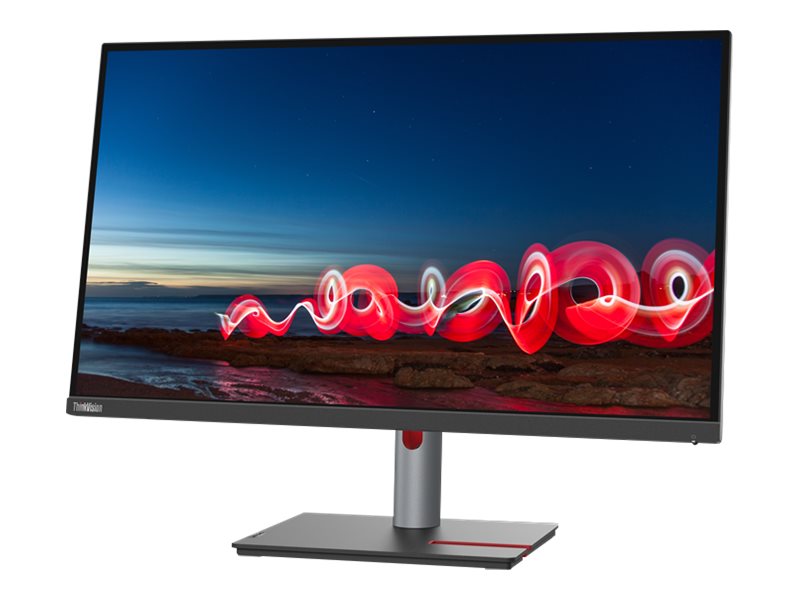 Lenovo ThinkVision T27i-30 27" LED Monitor, Full HD IPS, 4ms Response, 300 Nit, USB Hub, HDMI/DP/VGA, Height/Pivot/Tilt/Swivel, Eye Comfort, EPEAT Gold - 63A4MAT1US (3 Year Warranty)
