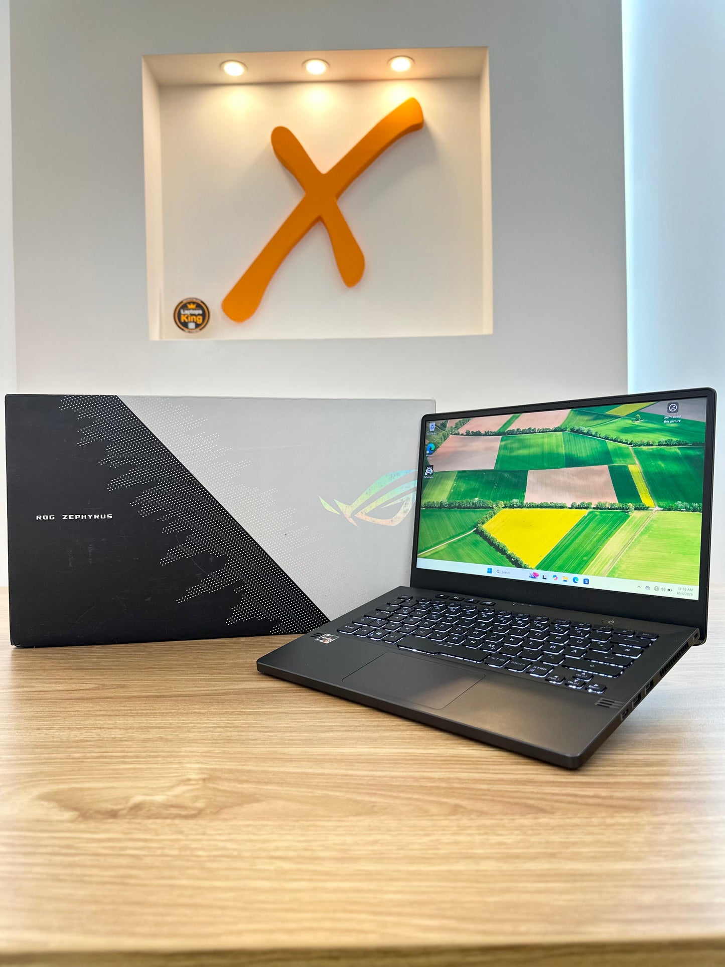 ASUS ROG ZEPHYRUS G14 GA401QM-K2217R RYZEN 7 5800HS RTX 3060 6GB 14" 2K LAPTOP (OPEN BOX WITH WARRANTY)