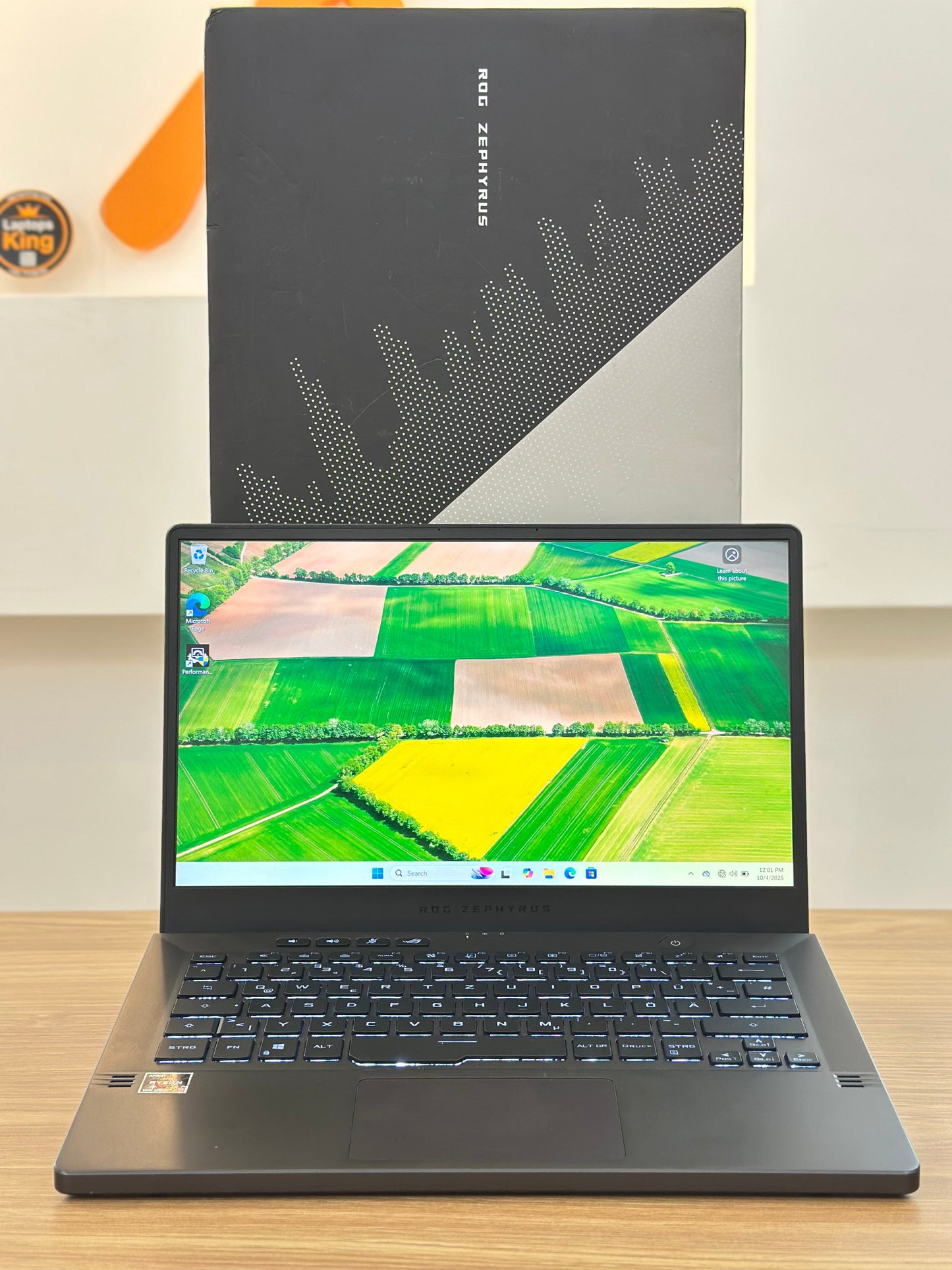 ASUS ROG ZEPHYRUS G14 GA401QM-K2217R RYZEN 7 5800HS RTX 3060 6GB 14" 2K LAPTOP (OPEN BOX WITH WARRANTY)