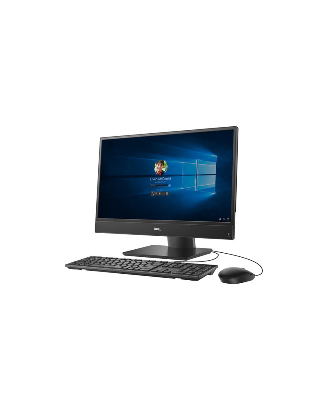 DELL OPTIPLEX 5720 CORE i3-9100 22” TOUCHSCREEN AIO DESKTOP COMPUTER (OPEN BOX WITH WARANTY)