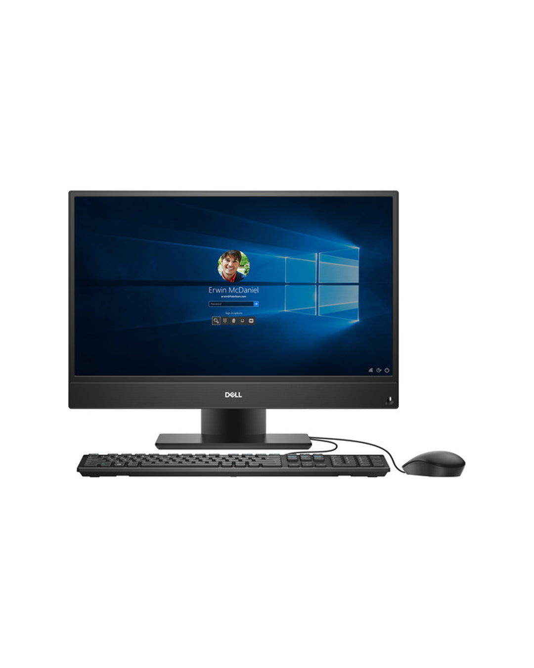 DELL OPTIPLEX 5720 CORE i3-9100 22” TOUCHSCREEN AIO DESKTOP COMPUTER (OPEN BOX WITH WARANTY)