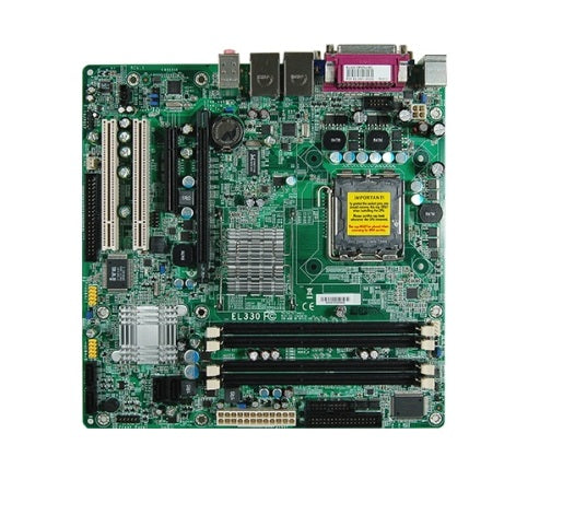 DFI EL330-DR Intel Socket-LGA775 8GB DDR3-1066MHz Desktop Micro-ATX Motherboard
