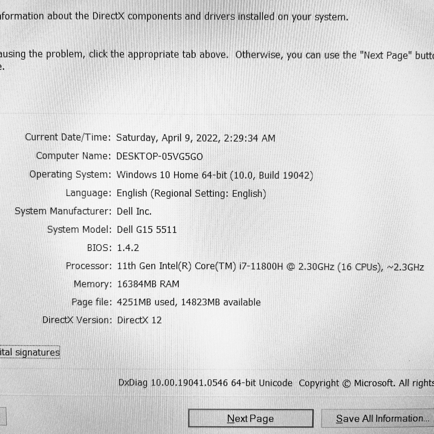 Dell G15 5511 Core i7-11800H RTX 3060 Gaming Laptop Offers (Brand New)