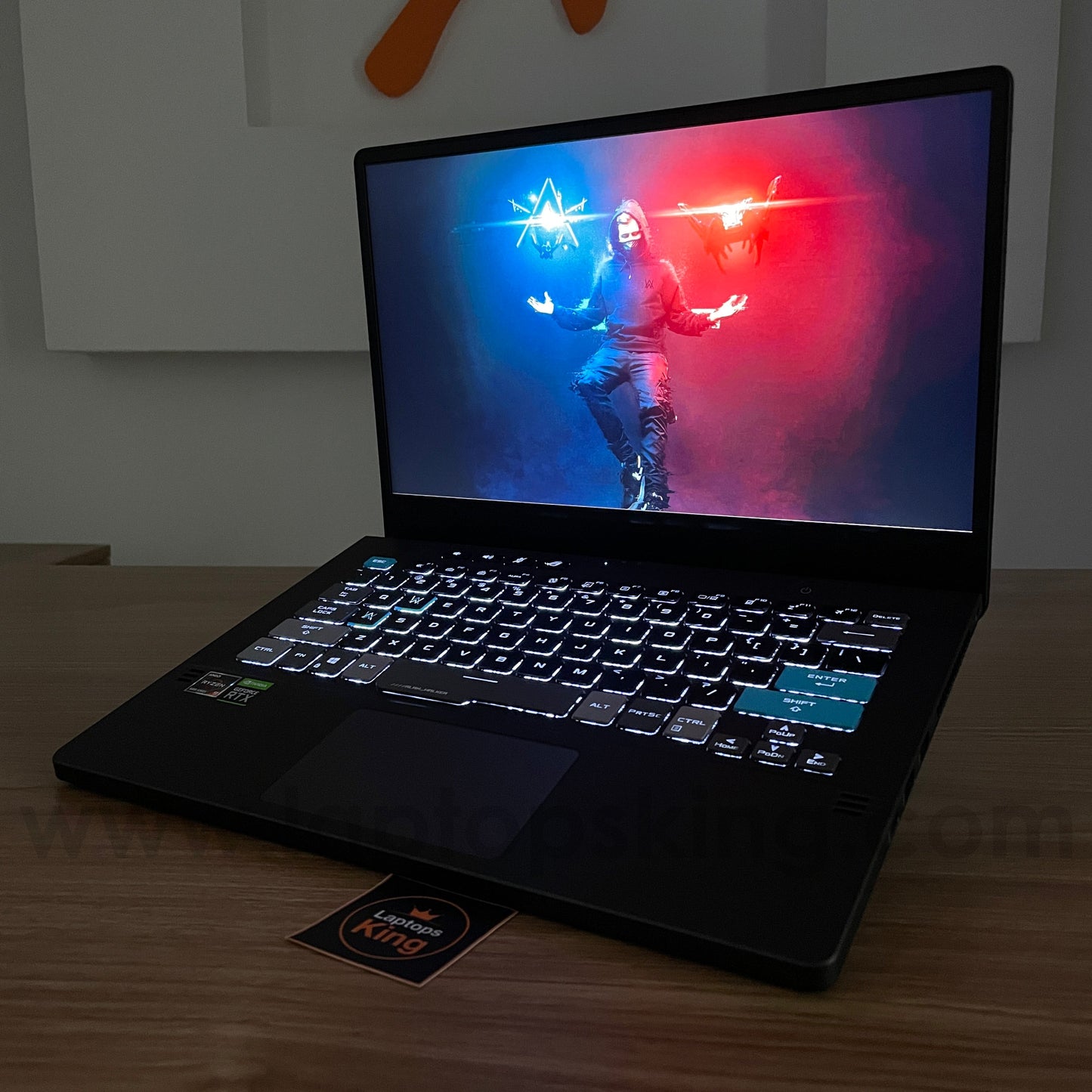 Asus Rog Zephyrus G14 GA401QEC Ryzen 9 5900hs Rtx 3050 Ti 2K 120hz Gaming Laptop (New Open Box)