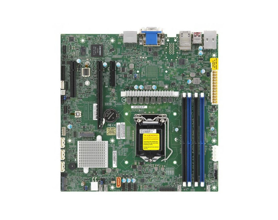 Supermicro MBD-X12SCZ-QF-B LGA1200 128GB DDR4 Micro ATX Motherboard