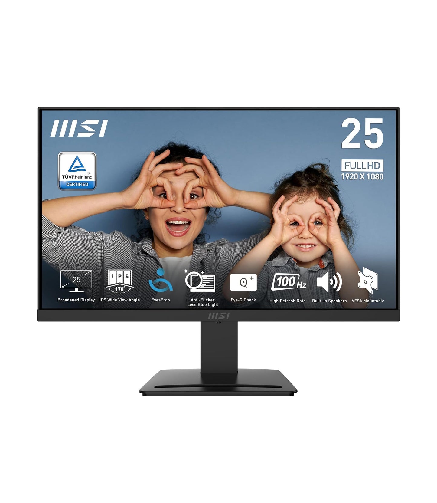 MSI PRO MP253 25" FHD 100HZ  BUSINESS MONITOR (BRAND NEW)