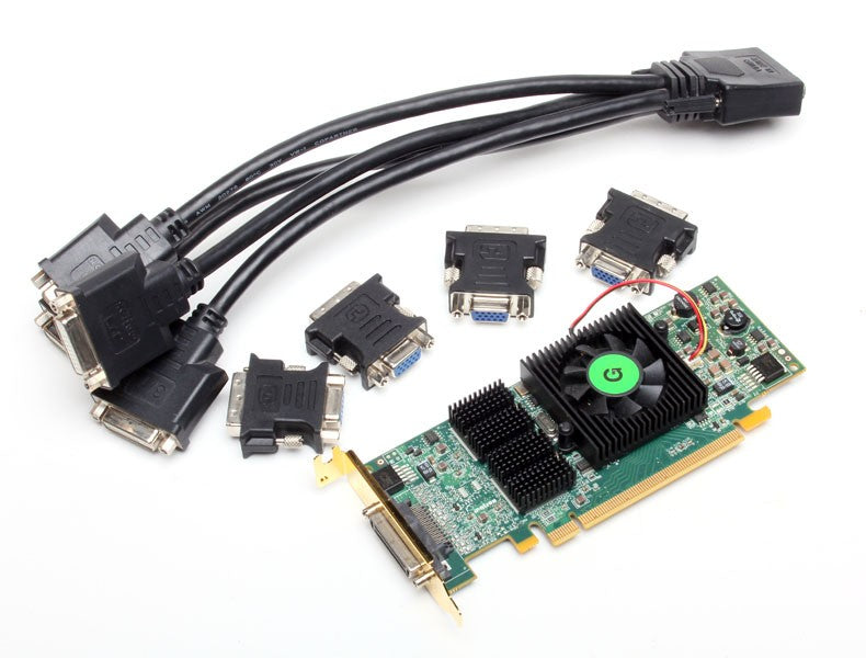Matrox QID-E128LPAF Parhelia-LX 128MB DDR PCI-Express x16 Video Graphics Adapter