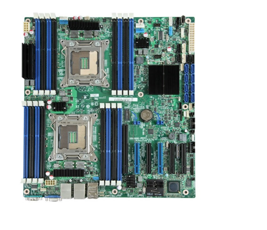 Intel S2600CP2 G50768-511 G56797-510 Intel C600-A RAM Size-500 GB Server Board