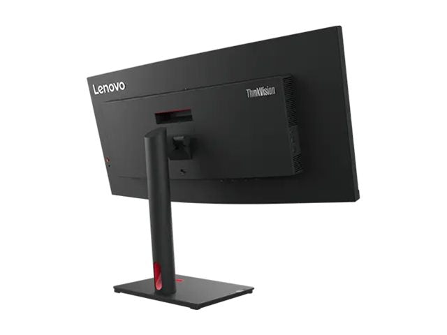 Lenovo ThinkVision T34w-30 34" Curved UW-QHD LED Monitor, 3440x1440, VA Panel, USB-C Hub, Webcam, HDMI/DP, Height Adjustable, Eye Comfort, Raven Black - 63D4ZAR1US (3 Year Warranty)