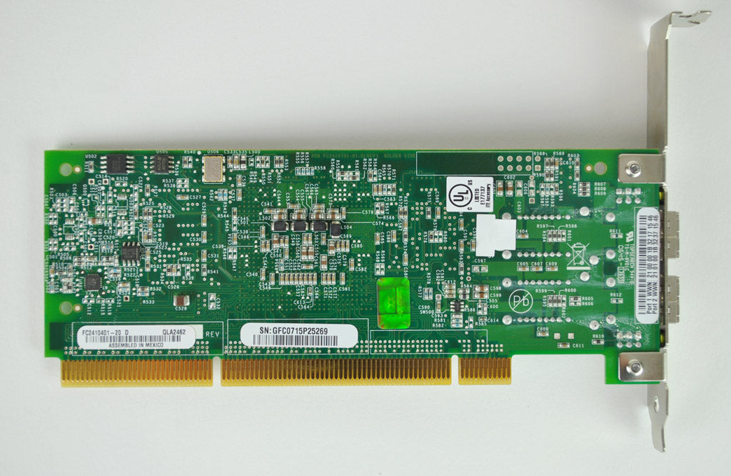 QLOGIC FC2410401-20 SANblade 4GB PCI-Express Dual-Port Fiber Channel Network Adapter Card