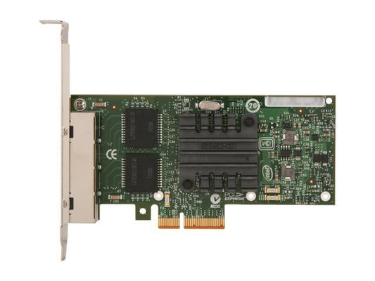 Intel E1G44HTBLK Quad-Port Gigabit Ethernet PCI-Express 2.0 Low-Profile Plug-in Network Server Adapter