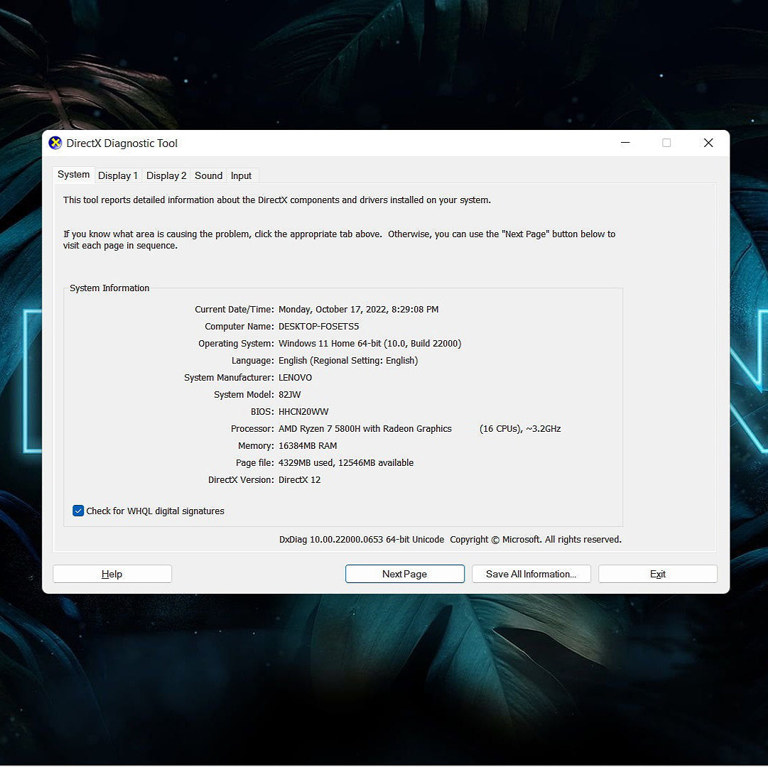 Lenovo Legion 5 82JW / 15ACH6 Ryzen 7 5800h RTX 3050 165Hz Gaming Laptop Offers (Brand New)
