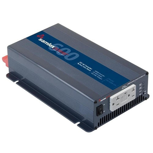 Samlex SA-600R-124 24VDC 120VDC 600Watt Pure Sine Wave Inverter