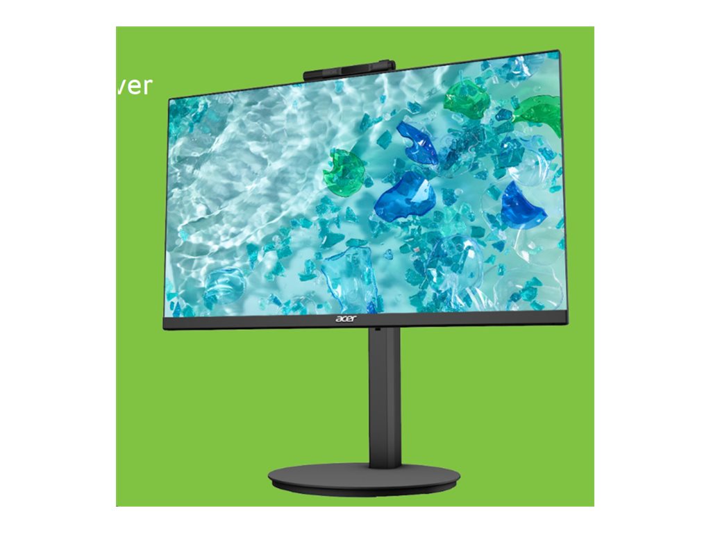 Acer CB2 23.8" LED Monitor, Full HD IPS Display, 1ms VRB Response, 100Hz, Anti-Glare, 178° Viewing, Height Adjustable, VESA Mount, Built-in Speakers - UM.QB2AA.301 Black (1 Year Warranty)