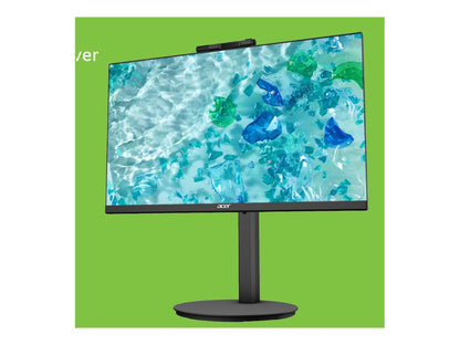 Acer CB2 23.8" LED Monitor, Full HD IPS Display, 1ms VRB Response, 100Hz, Anti-Glare, 178° Viewing, Height Adjustable, VESA Mount, Built-in Speakers - UM.QB2AA.301 Black (1 Year Warranty)