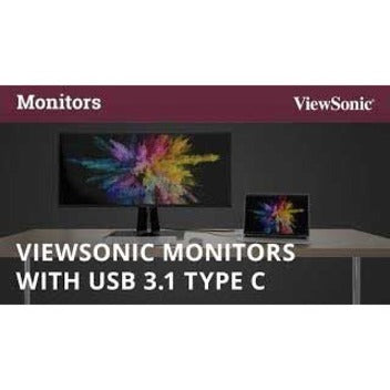 ViewSonic 24" (23.8" viewable) SuperClear IPS Full HD Monitor with Advanced Ergonomics,1920x1080 Resolution. (VG2455)